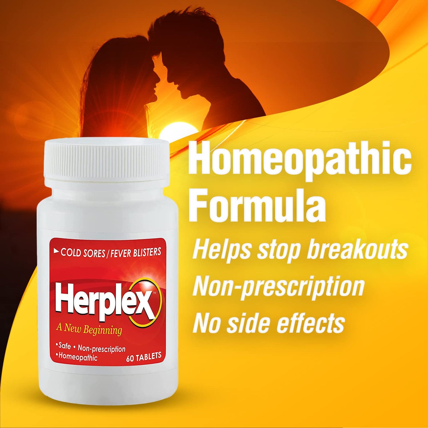 Herplex Tablets - (1) Bottle - 60 Count