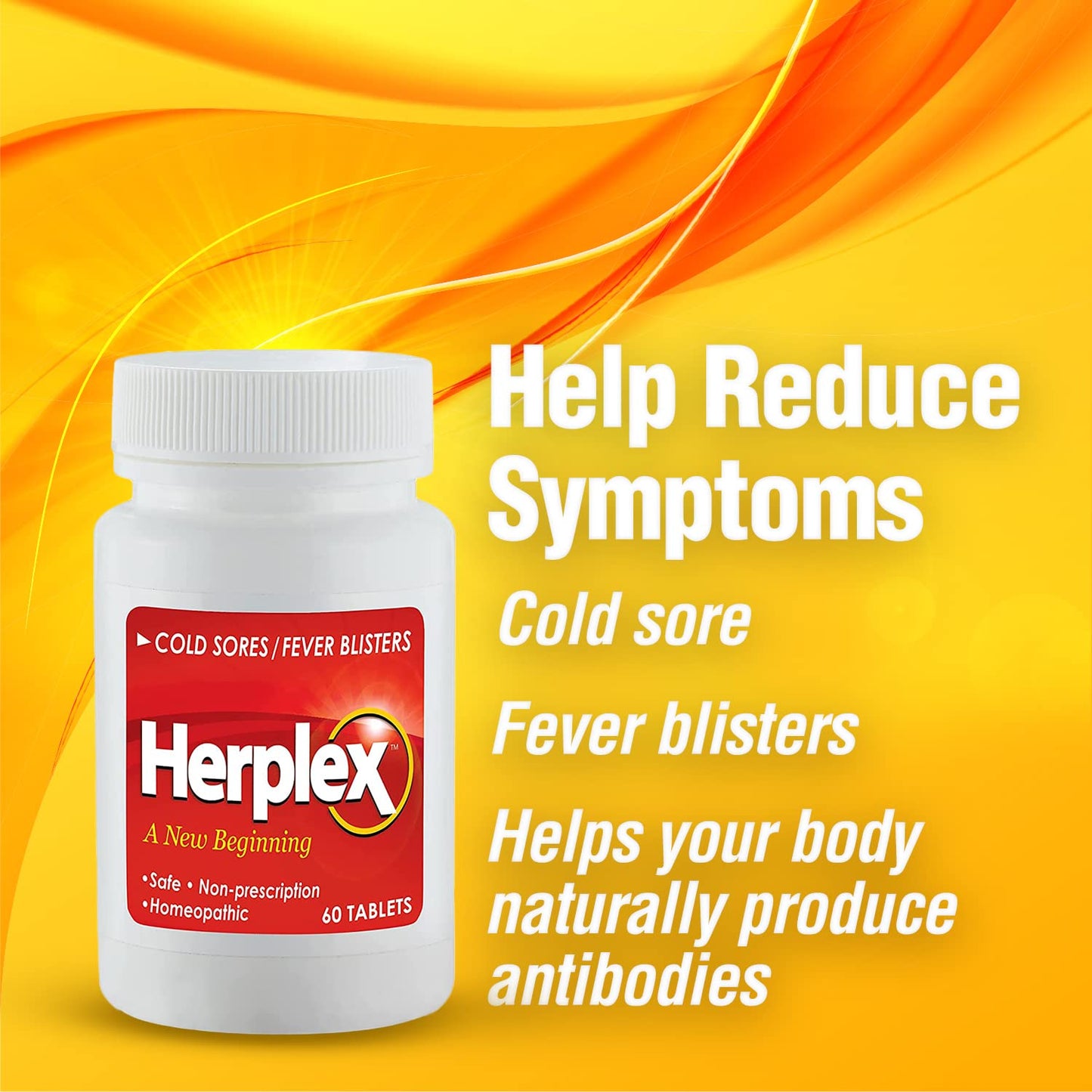 Herplex Tablets - (1) Bottle - 60 Count