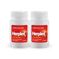Herplex Tablets - (1) Bottle - 60 Count - Two Pack