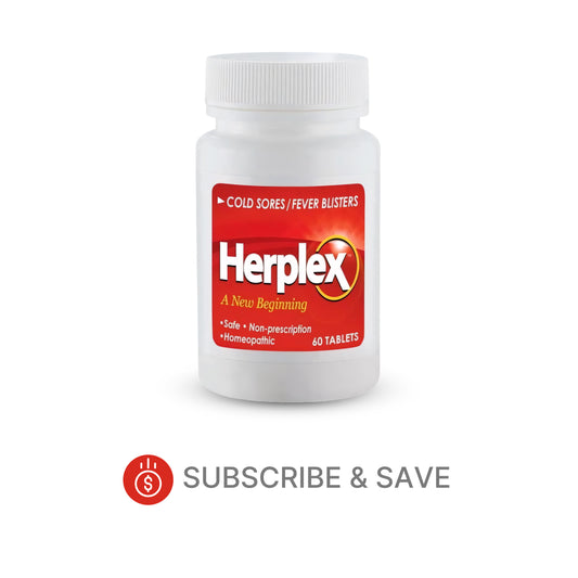Herplex Tablets - (1) Bottle - 60 Count - Subscribe and Save