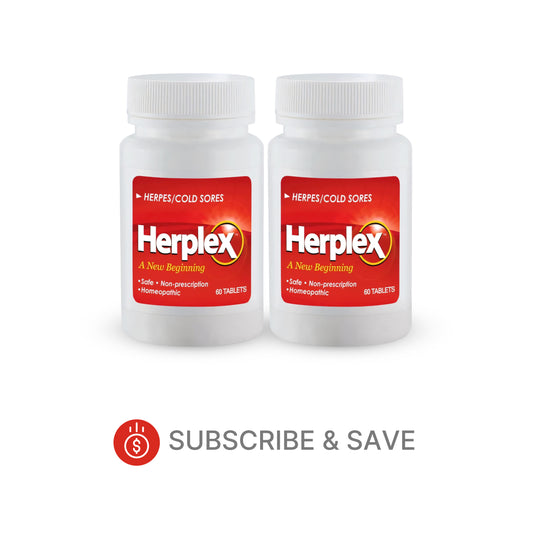 Herplex Tablets - (1) Bottle - 60 Count - Two Pack - Subscribe and Save